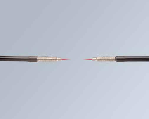 -optic cable sensors System description How fibre-optic cables function -optic cable materials Light guidance is based on the physical effect of total reflection, whereby light coupled into a glass