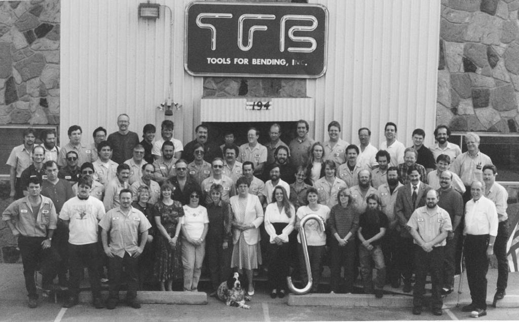 Tools For Bending Our Only Business Is Tooling Your Business All the players on your TFB team - engineering, estimating, accounting, management personnel - are experienced tube benders.