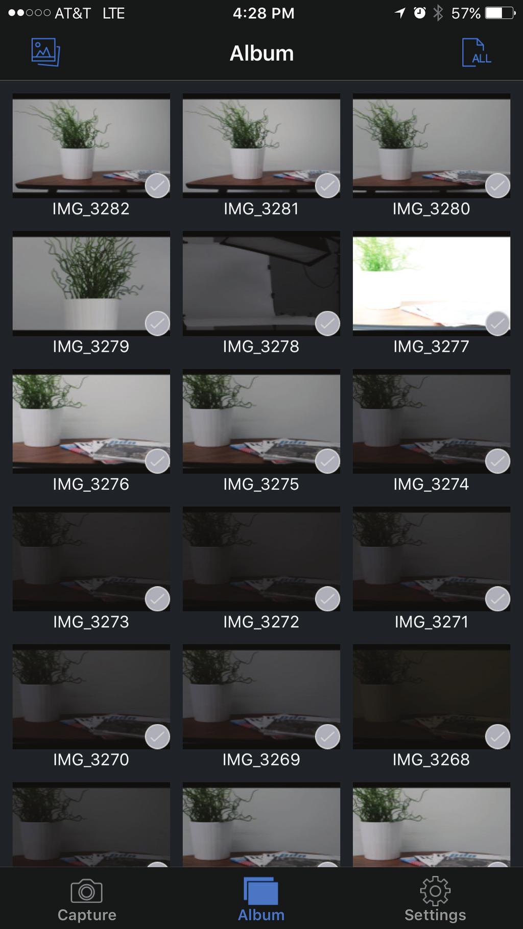 Photos on the phone, tablet or computer. Media filter based on JPEG, RAW and Video files.