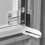 Also check mull jambs for level and square. IMPORTANT: For sliding and hung windows, perform a sash alignment test. Sash Alignment Test 4.