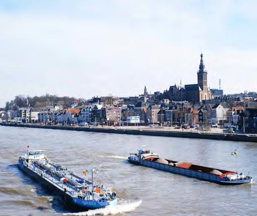 reliability. Nijmegen is favourably situated, with excellent road connections and the adjacent port of Rotterdam.