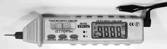 Pen Multimeter Model 381626 CAUTION: Read, understand and follow all