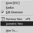 Autodesk Inventor R8 Fundamentals Our next section contains Dimensioning tools. General Dimension The first icon, which resembles a paintbrush roller, is used for General Dimensioning.