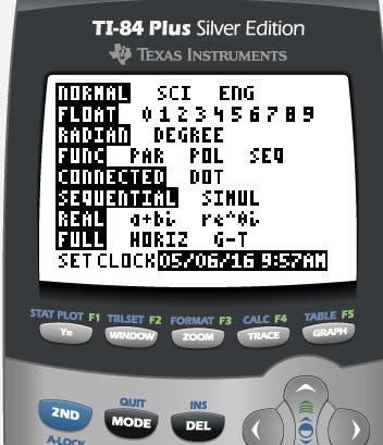 Graphing Trigonometric Functions using Technology Graphing a function in your TI-Graphing Calculator is easy!