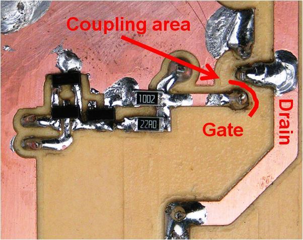 Layout Example Small External C GD Vgs Shows Lower Spikes During Turn Off PCB