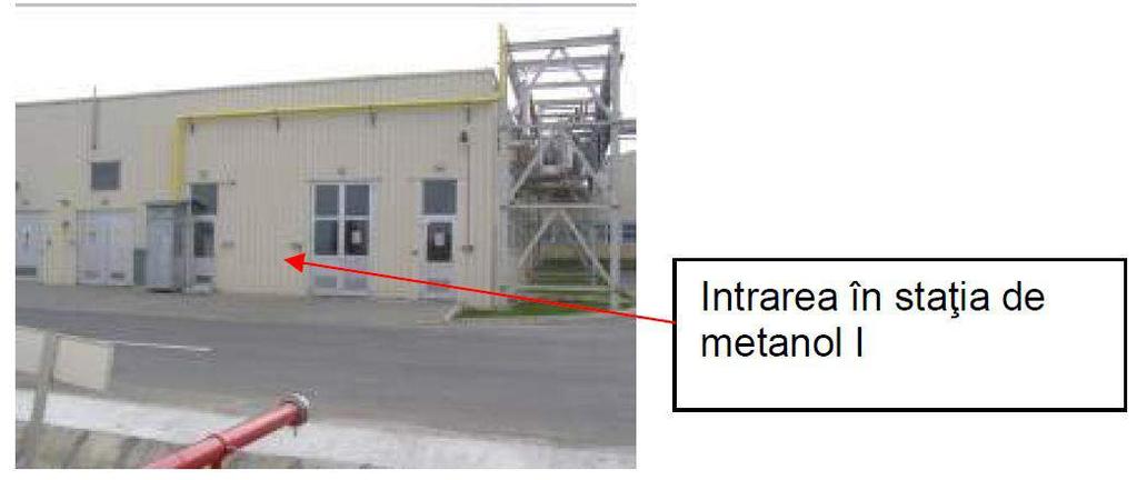 Instalaţiile de metanol I şi II Tancurile de metanol au o capacitate maxima de 30 m3 la depozitul I şi 50 m3 la depozitul 2, dar nu pot fi umplute la o capacitate mai mare de 70 75 % din volum (35 m