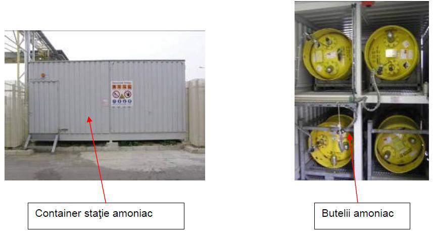 Pentru tancul de metanol, locul de umplere şi staţia de metanol, exista instrucţiuni privind protecţia contra exploziilor. Accesul la incinta de descărcare a metanolului este încuiata cu lacăt. III.B.