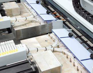 Set-up times are close to zero and workpieces can be processed in one pass, which leads to an extremely high level of