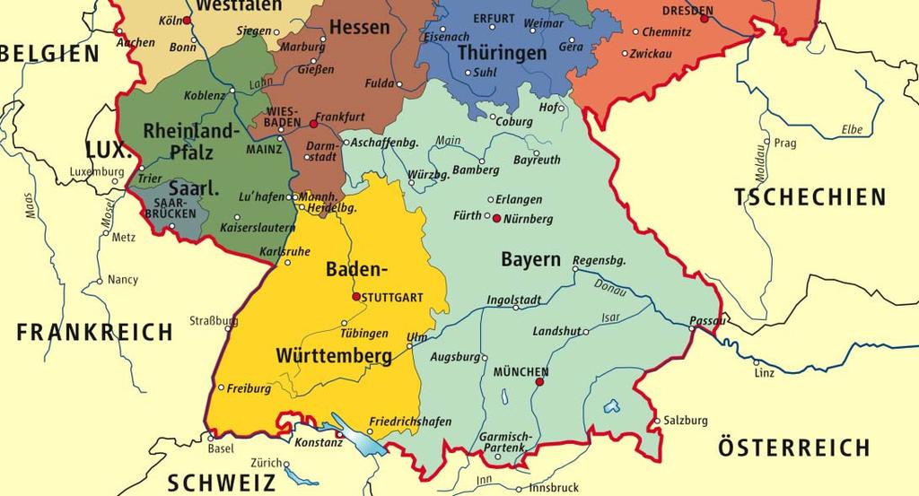 Germany Federal state: Baden-Württemberg