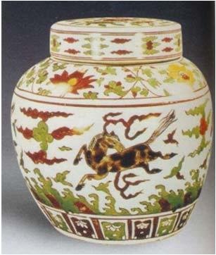 Jar with horse and cloud pattern from Ming dynasty, private collection Looking through the whole Chinese history, we found that there was a preferred taste for the