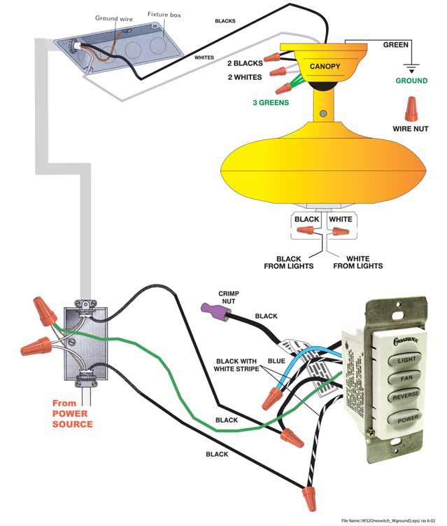 W-32 WIRING DIAGRAM - With