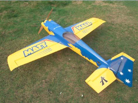 MXS R 30CC Item No:L G030008 Specifications Wing Span Length Wing Area Flying Weight Glow Gasoline Electric Radio Description Covering Material Carbon Fibre : 75"(1915mm) 67 1/2"(1720mm) 1023sq