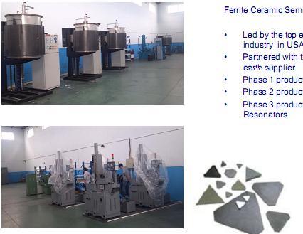 JQL Engineering Capability Engineering Capability-Material Knowledge Joint Venture- Ferrotech Advanced Material Ferrite Ceramic Semiconductor Factory Led by the top engineers of the ferrite
