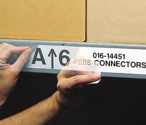 NEW Pre-Print Header Stripe Labels For Arc Flash And Signs Pre-printed continuous stripe on top
