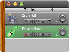 Add a drum track to your first mix GarageBand 3 Tutorial 1. In GarageBand, click the Loop Browser button to open the Loop Browser. 2. Click the All Drums category to show the available drum loops. 3. Click a drum loop to audition it.