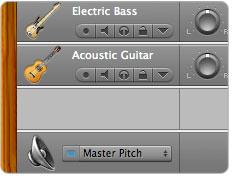 Click outside the guitar and piano loops to deselect them. 7. Click the first segment of the guitar loop and then choose Cut from the Edit menu. 8.