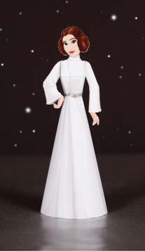 Princess Leia Papercraft Instructions: 1 Print the template on regular paper or cardstock. Cut out each piece with a craft knife or scissors.
