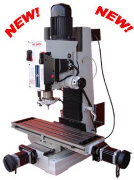 CNC Milling Machine- Normally made of cast iron, or other dense materials.