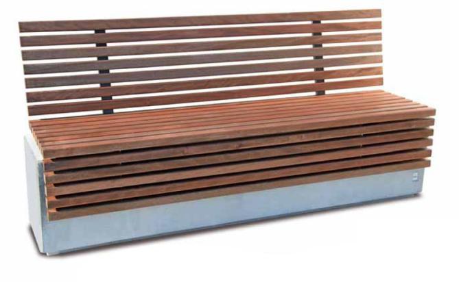 Benches TABLE META Concrete single-block table. cm.200x80xh.
