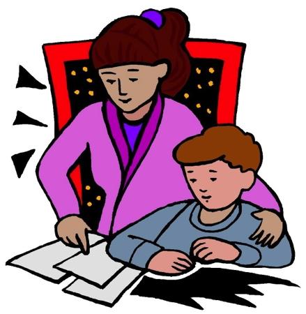 My Mom Helps Me I work on my work from school at the end of the day. When it gets hard, my mom helps me with it so that I do not quit. I tell her what I need to do and she helps me do it.