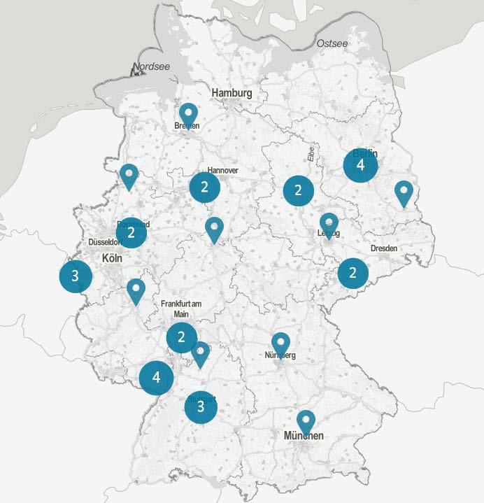 Test beds As entry assistance for SME There are 33 test and competence centers in Germany. Six of those are in Baden-Wuerttemberg. Application Center Industrie 4.