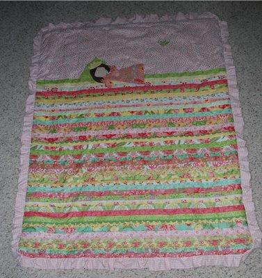 Yield: One adorable little blanket for your special
