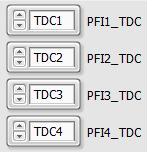 PFIX_TDC Tip Strip: Selects Top Dead Center reference associated with driver channel Detail: TDC parameters are mapped to a specific PFI Driver channel by selecting a TDCX from the dropdown list in