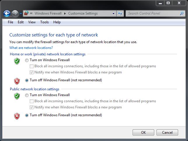 To check the list of Allowed Programs, return to the main Windows Firewall window