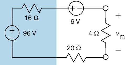 Figure 41 The circuit from Figure 40 after doing a source transformation.