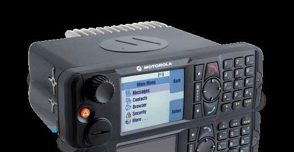ENABLING CURRENT AND FUTURE CRITICAL COMMUNICATIONS TETRA MOBILE RADIOS SAFER SMARTER FASTER Hear and be heard in difficult environments with enhanced audio Stay in touch with great coverage,