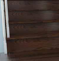 Upgrade your staircase without having to rebuild. Solid hardwood tread cap making it strong, stable, and refinishable.