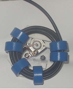 Balun Used Isolates the feeder from the elevated radials.