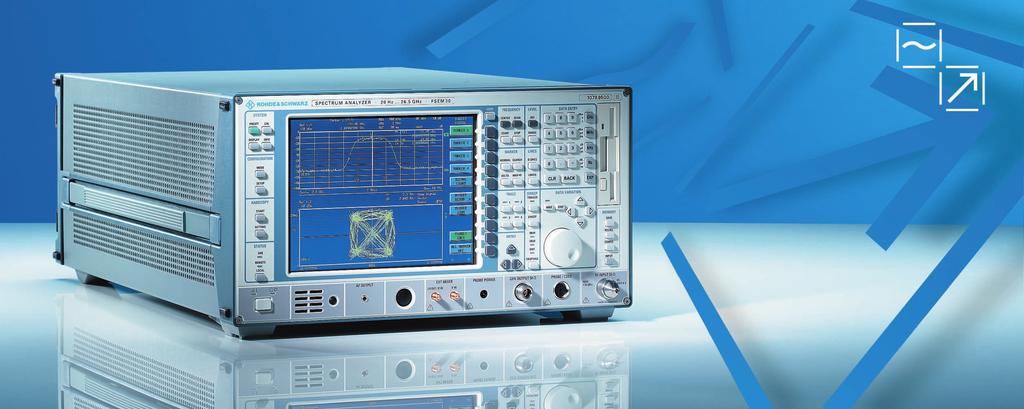 Spectrum Analyzers FSE 20 Hz to 40 GHz Spectrum analysis