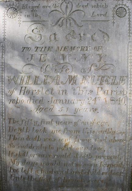 George s grave can still be seen in Clawton churchyard today (below left): His son, William Furze,