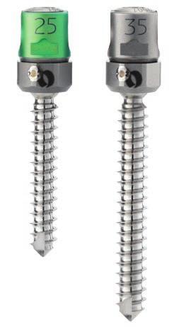 increments) Set Screw: Universal set screw for all Multi-Axial Screws, Hooks, and Occipital Plate 3.