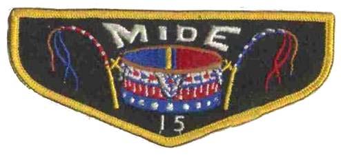 Indiandale probably did not. Some early lodges only issued neckerchiefs or non-flap shaped patches.
