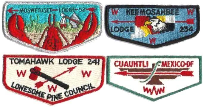 A few of the older lodges never issued