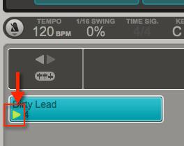 Recording an Instrument Recording When you re ready to record: 1. Check you have selected the instrument you want to record by clicking on the desired instrument icon in the Instrument Bar. 2.