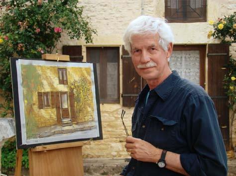 Plein Air Painting & Sketching in SPAIN with ALAN FLATTMANN Júzcar, Spain in the Andalucian Mountains Alan Flattmann invites you to join him for ten full days of plein air painting and sketching in