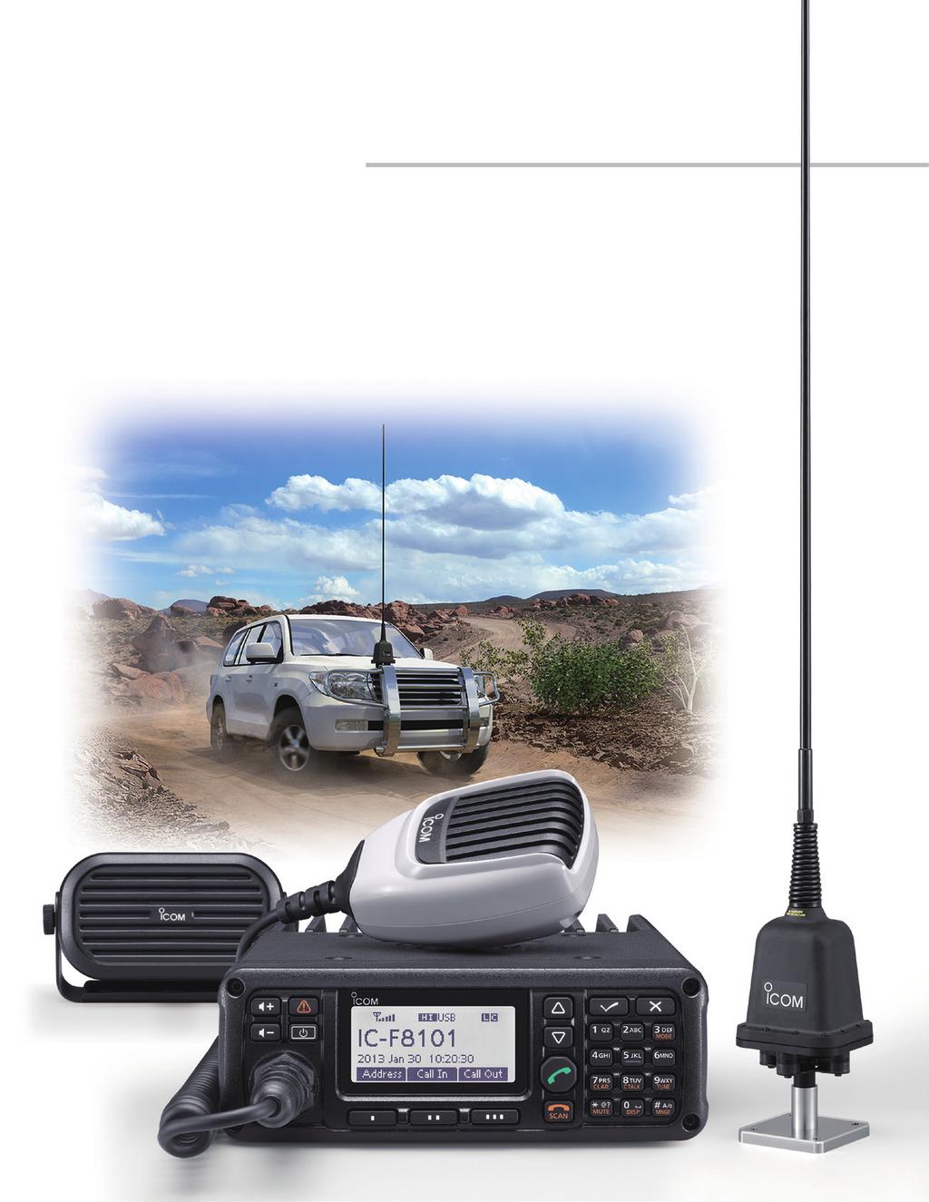 HF TRANSCEIVER AUTOMATIC TUNING ANTENNAS Wide frequency type Compact type HF Over-the-Horizon Communications Free voice, fax,
