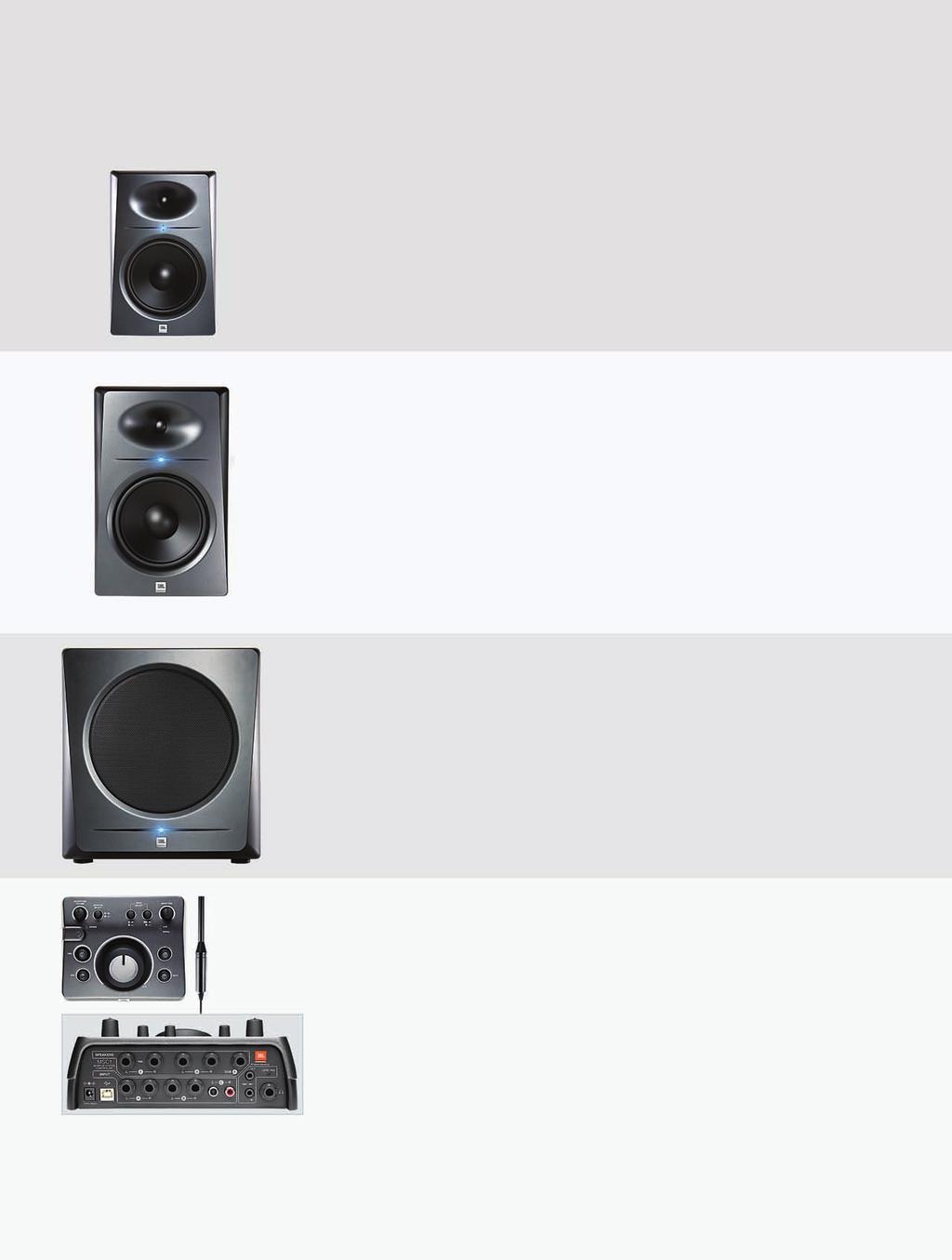 LSR2325P STANDARD MODELS DESCRIPTION SPECIFICATION System Type 5" Two-Way Bi-Amplified Powered Studio Monitor Drivers (LF / HF) 5" 235G / 1" 231H Magnetic Shielding Level Control LF Trim + 2 db / -3