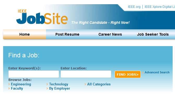 The IEEE Job Site