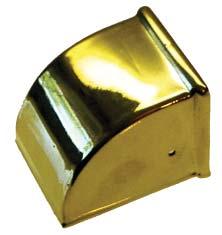 cabinet leg skirt 1351-PB polished brass 1351-PL lacquered polished brass