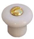 7/8 projection White porcelain With 1 wood screw and 1 machine screw 5696 1 3/4