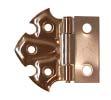 polished nickel 1566-OB oil rubbed bronze 1 1/2 X 1 1/2 Steel square butt hinge ixed full-surface