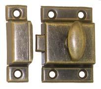 Good Hardware at Good Prices LATCHES, CATCHES & TURNS 1617-PB polished brass