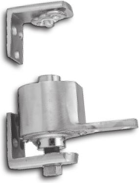 hinge may be used to hang the door. The hinge is the offset of the hinge barrel away from the hinge jamb.