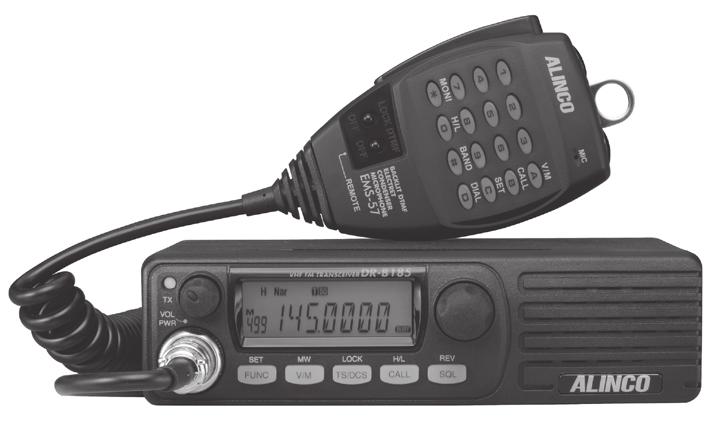 Two power output levels (85/5 watts) are available and CTCSS encode/decode and tone burst are standard. This radio delivers power, flexibility and performance in a small package.