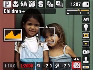 Understanding the picture-taking icons Status icons indicate mode, feature, and camera status.