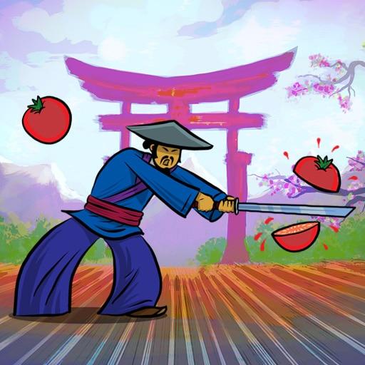 Samurai Help a Samurai to slash as many tomatoes as possible.